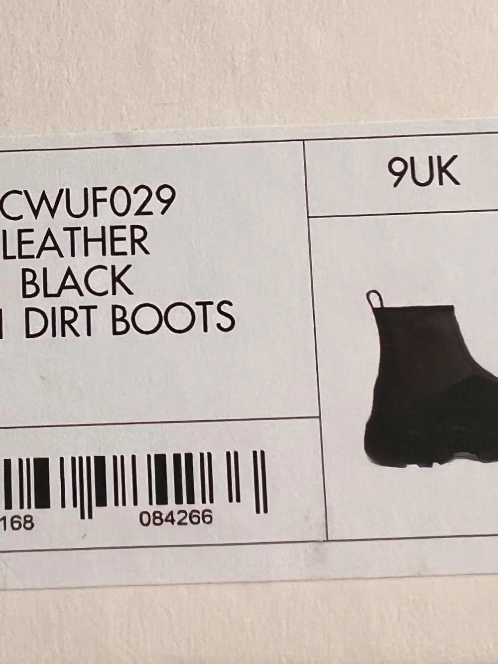A Cold Wall NC. 1 Dirt Boots